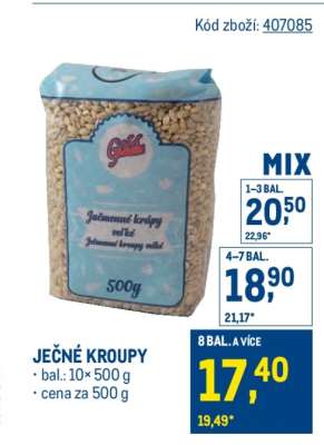 Ječné kroupy