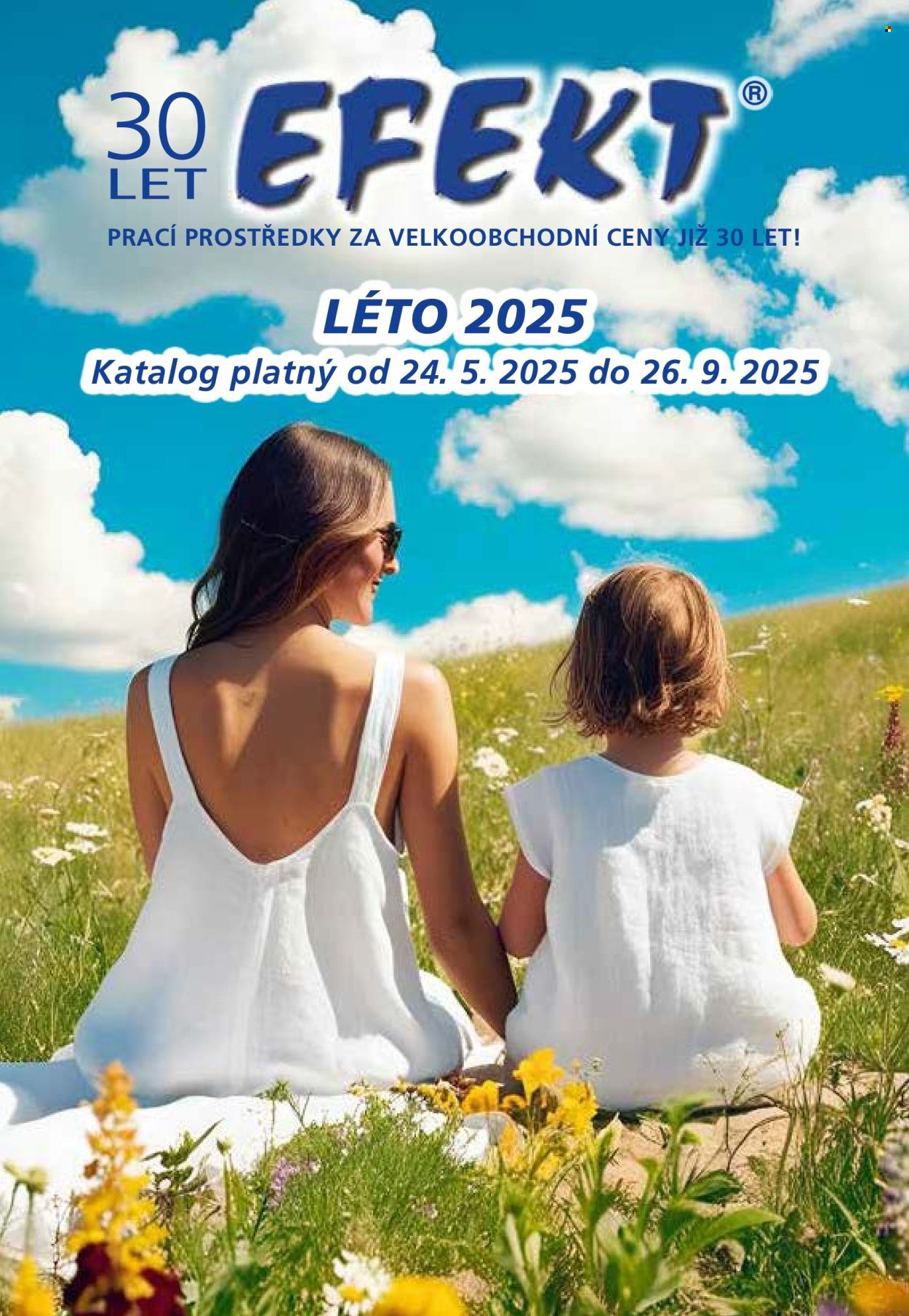 Leták Efekt - 24. 5. 2025 - 26. 9. 2025. Strana 1