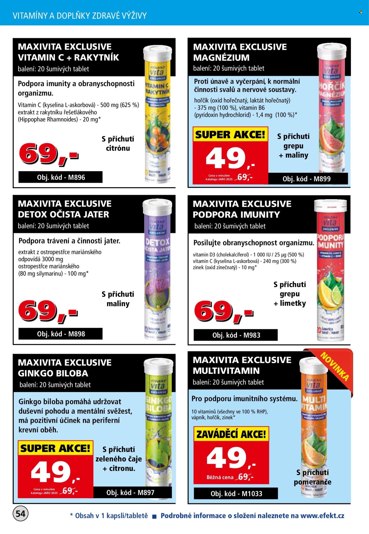 Leták Efekt - 24. 5. 2025 - 26. 9. 2025. Strana 56