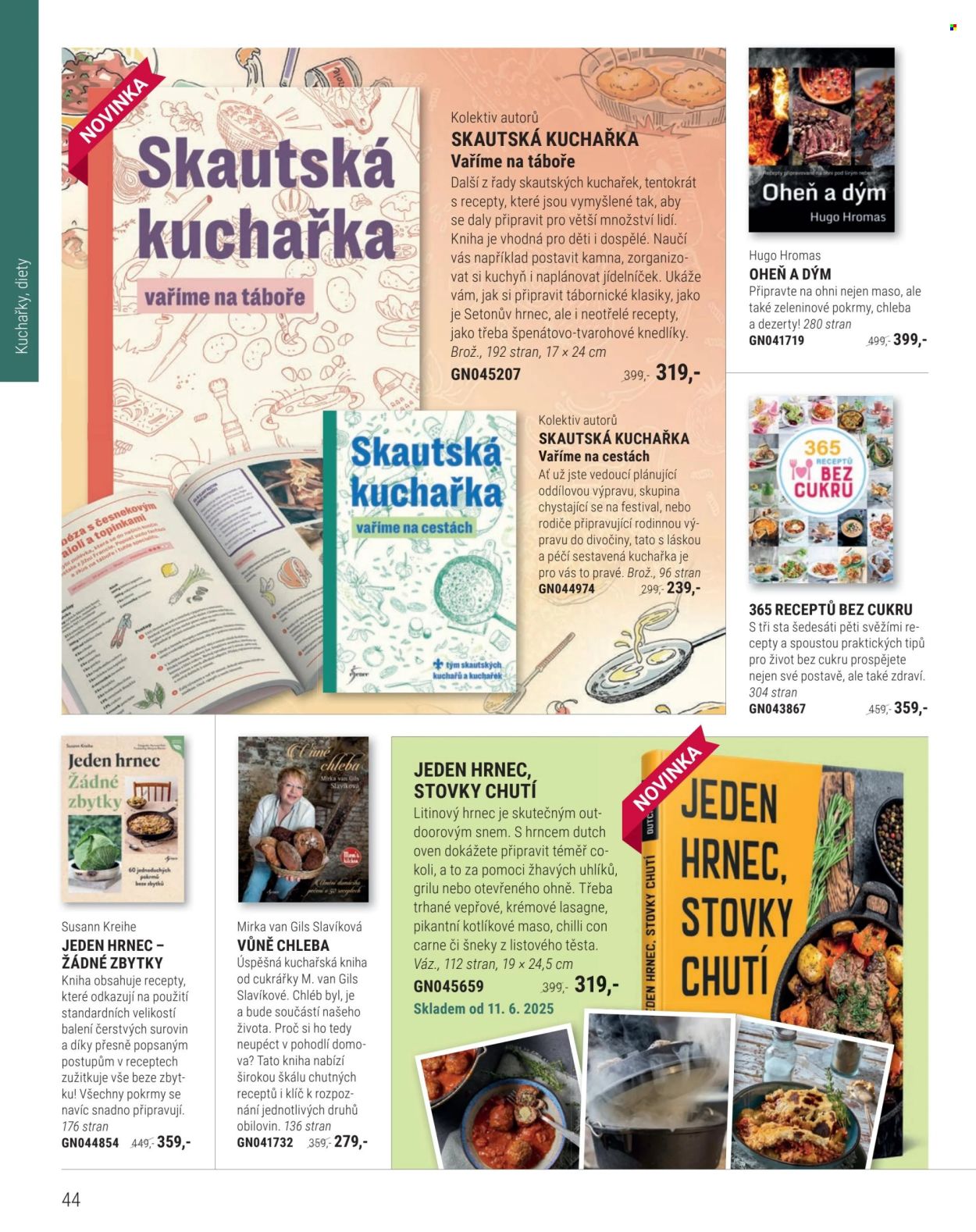 Leták Knižní klub - 1. 6. 2025 - 31. 8. 2025. Strana 44