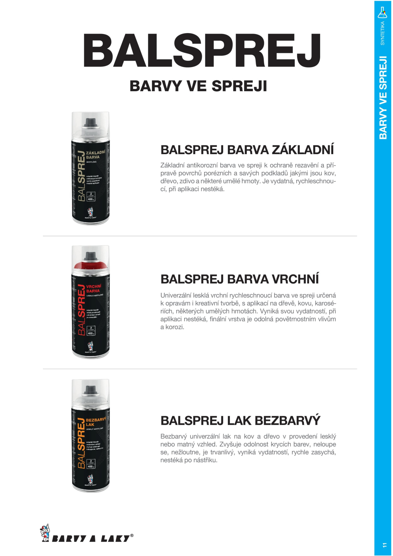 Leták Barvy a laky. Strana 41