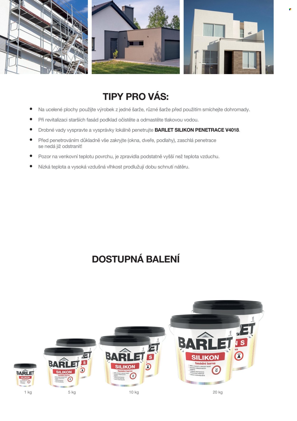 Leták Barvy a laky. Strana 12