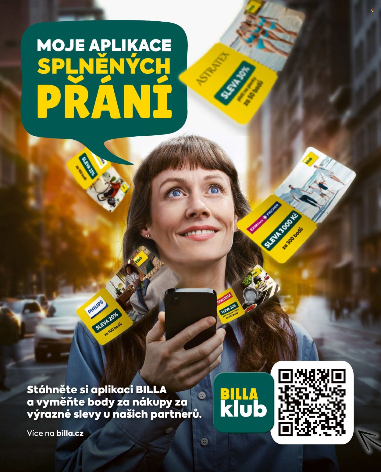 Leták BILLA. Strana 4