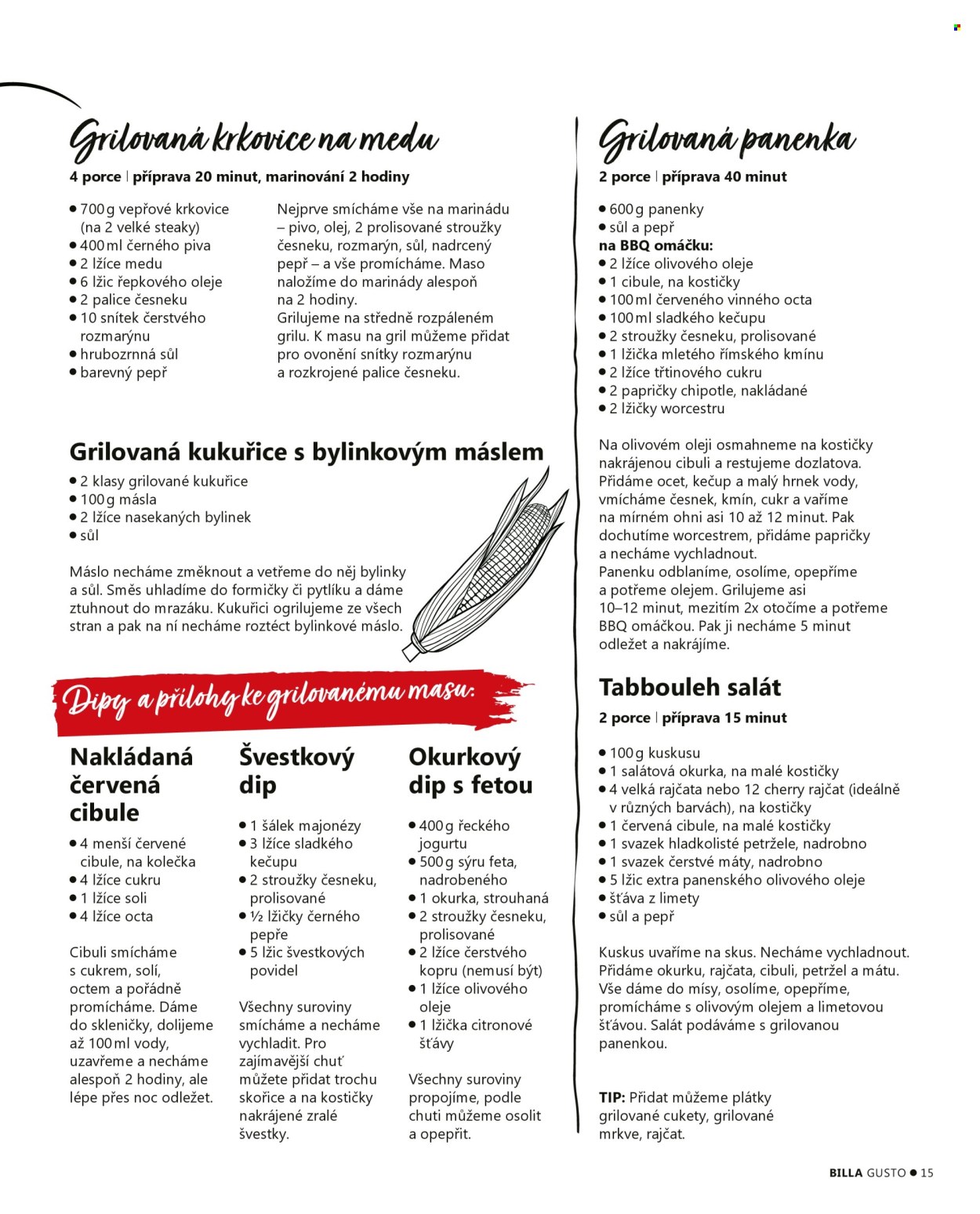 Leták BILLA. Strana 15