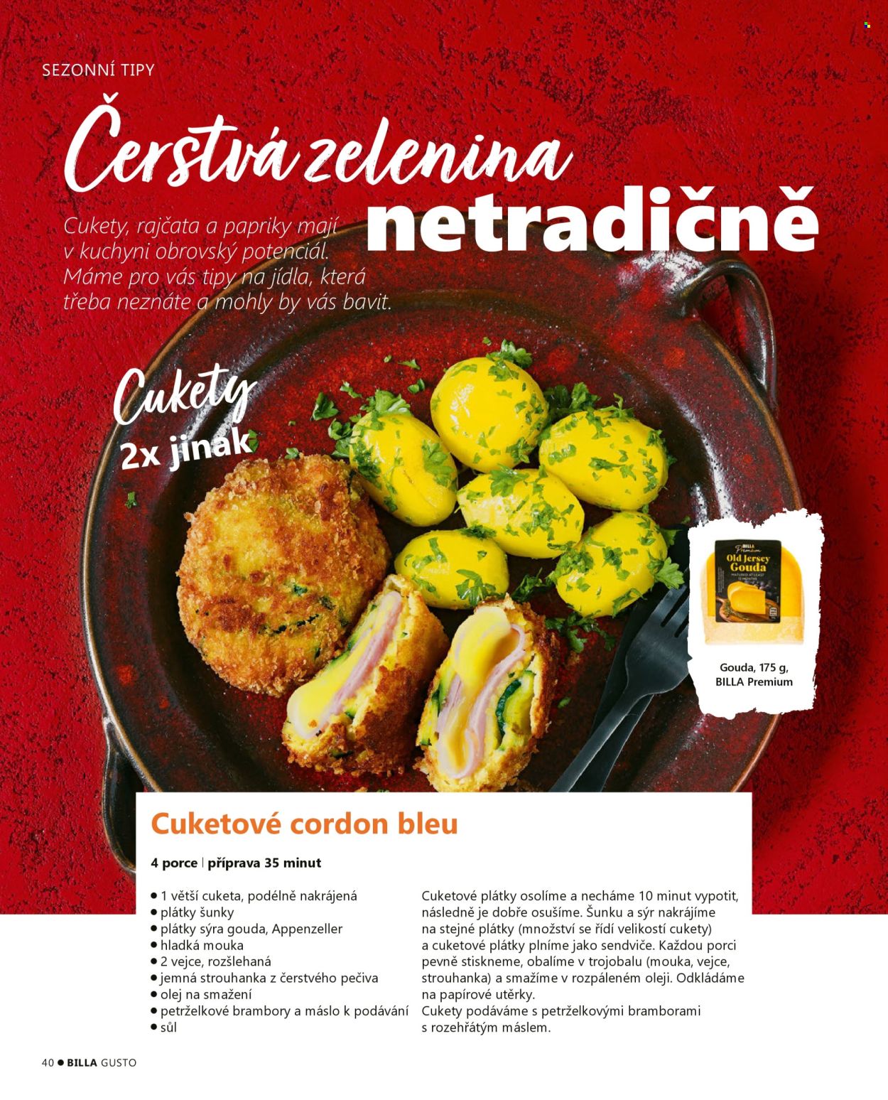 Leták BILLA. Strana 40