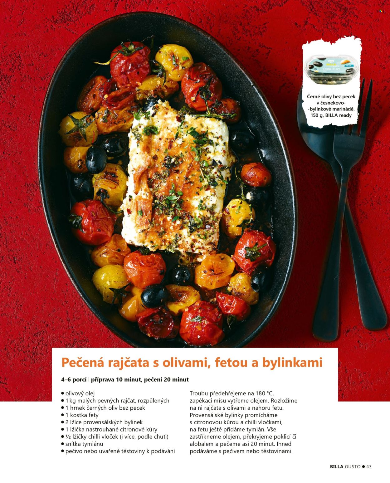 Leták BILLA. Strana 43