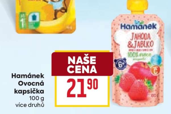 Hamánek ovocná kapsička