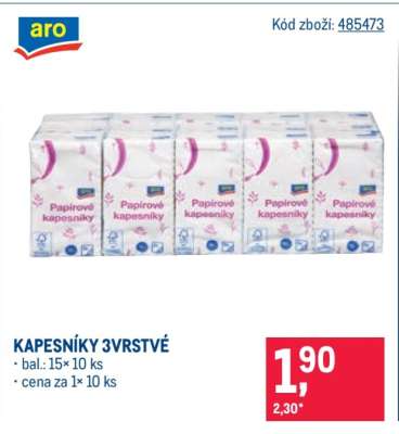 KAPESNÍKY 3VRSTVÉ