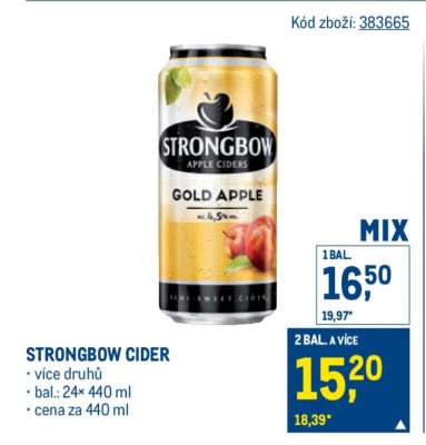 Strongbow cider