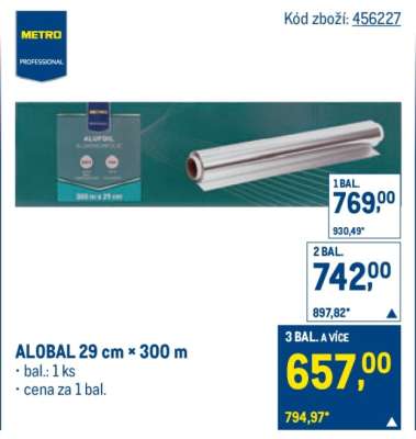 ALOBAL 29 cm * 300 m