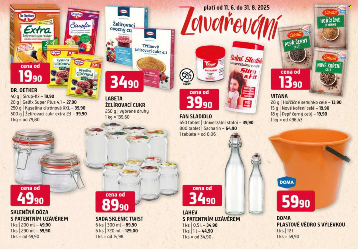 Leták coop TERNO - 11. 6. 2025 - 31. 8. 2025. Strana 1