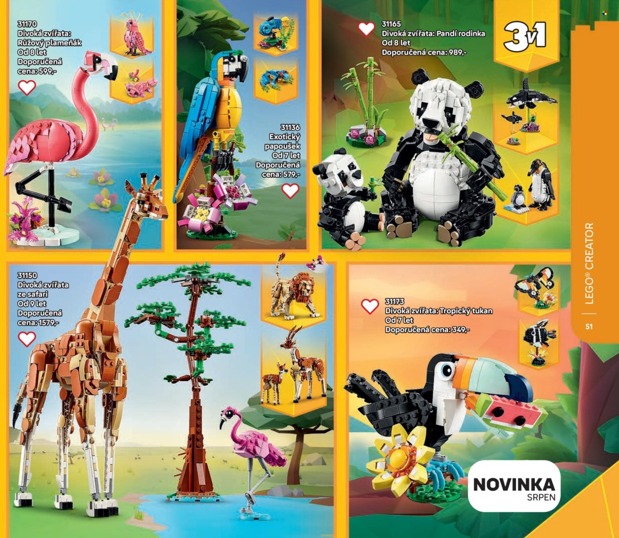 Leták LEGO - 1. 6. 2025 - 31. 12. 2025. Strana 51