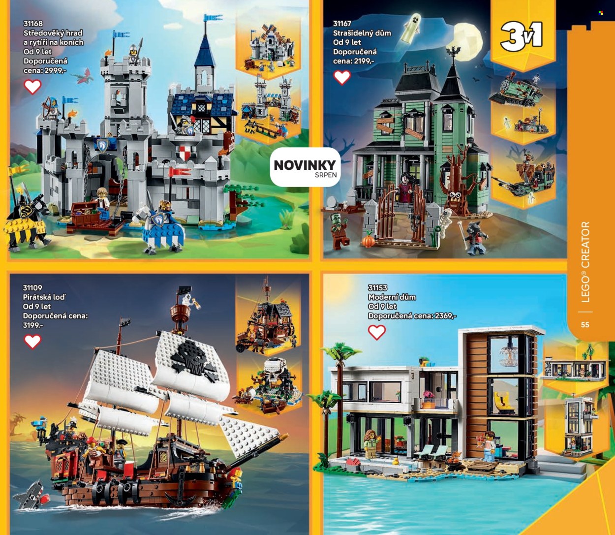 Leták LEGO - 1. 6. 2025 - 31. 12. 2025. Strana 55