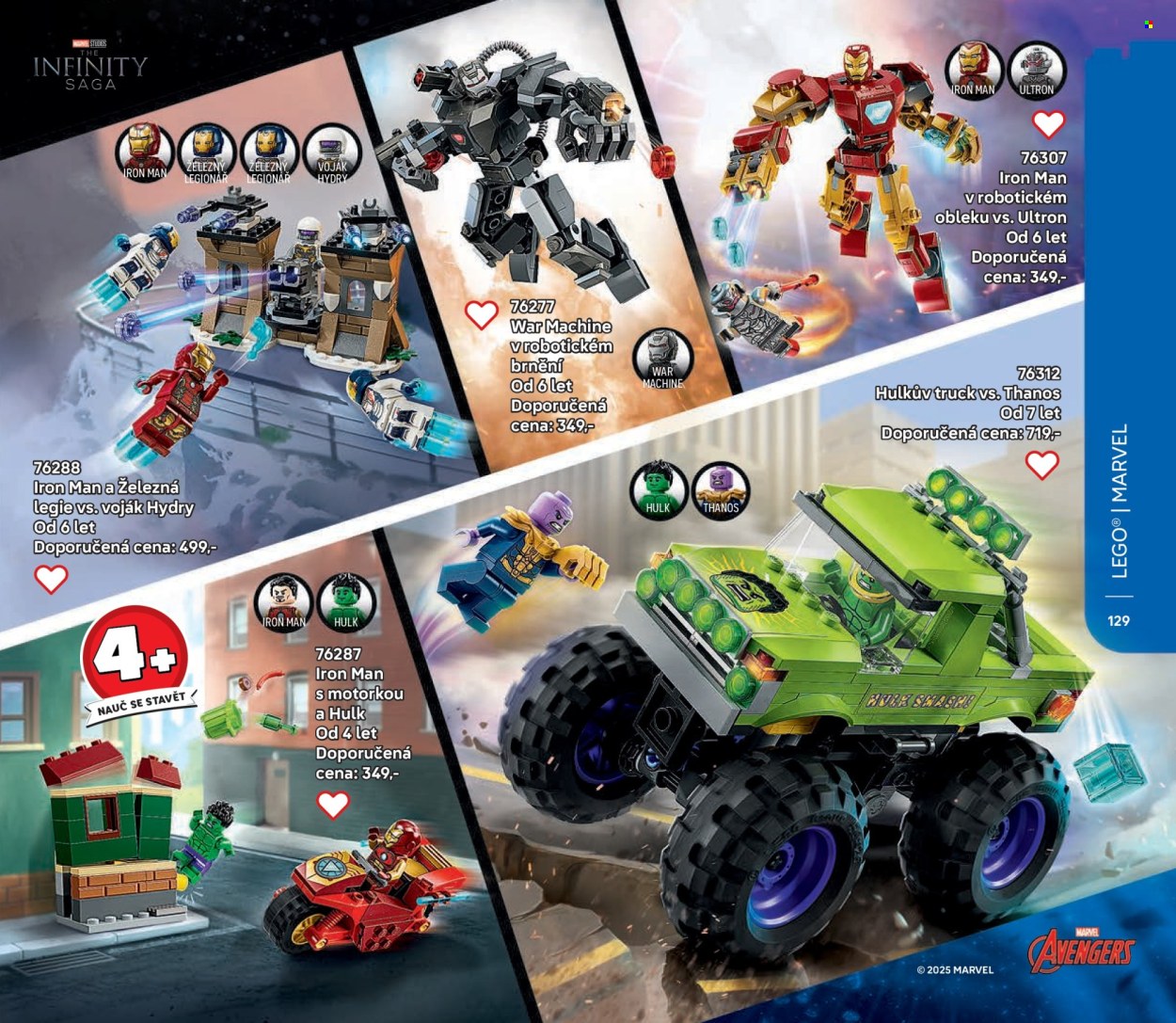 Leták LEGO - 1. 6. 2025 - 31. 12. 2025. Strana 129