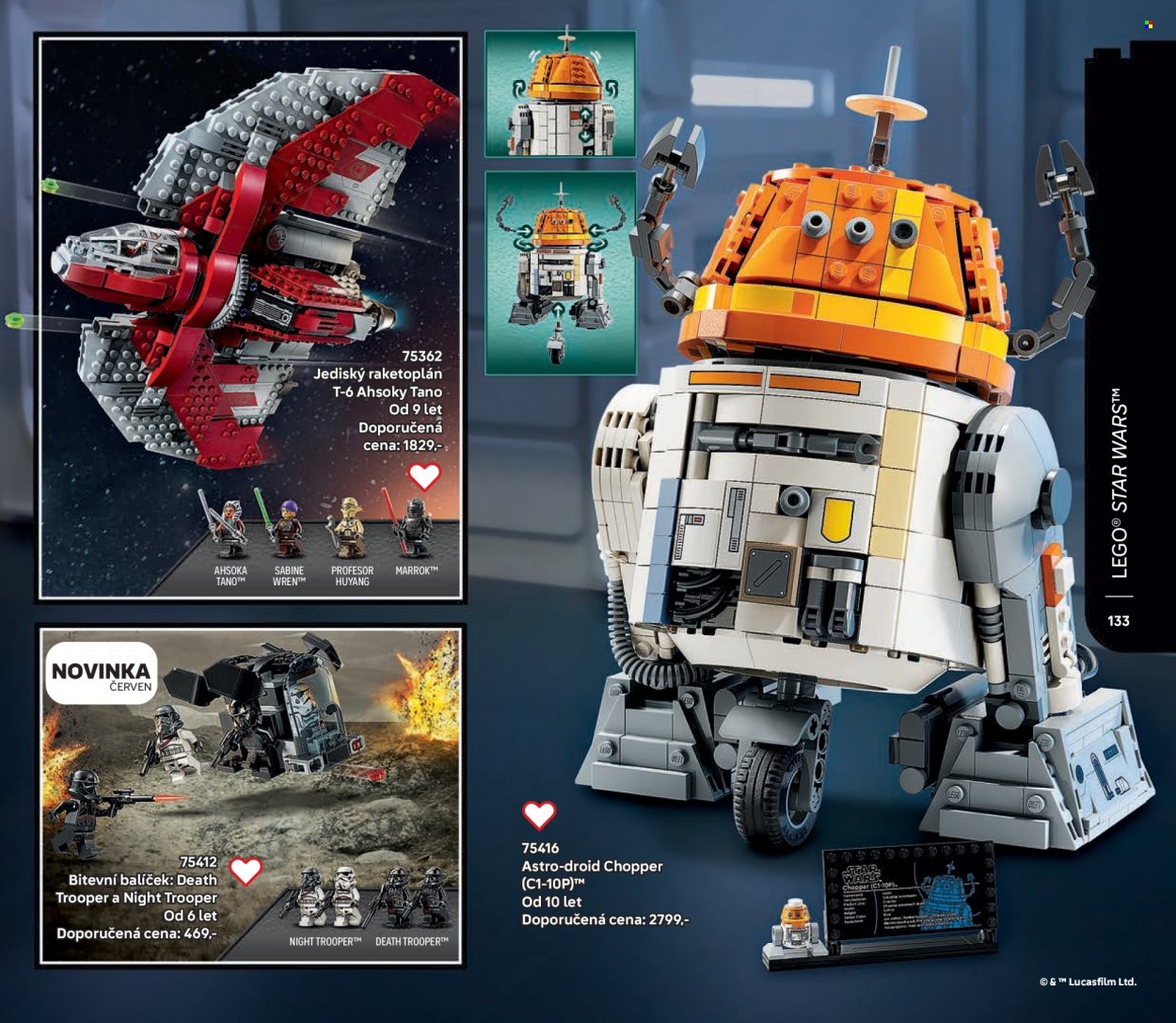 Leták LEGO - 1. 6. 2025 - 31. 12. 2025. Strana 133