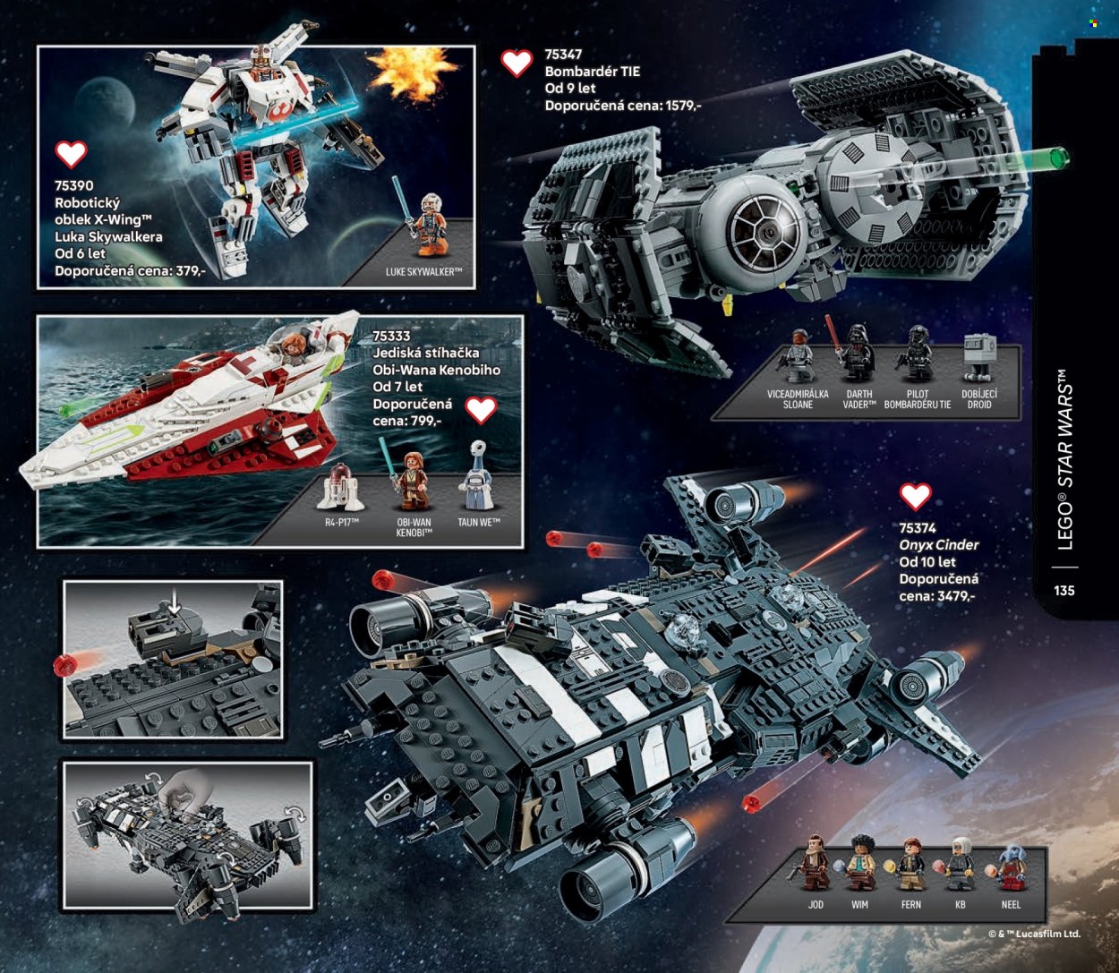 Leták LEGO - 1. 6. 2025 - 31. 12. 2025. Strana 135