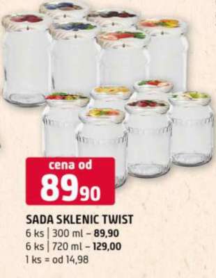 SADA SKLENIC TWIST