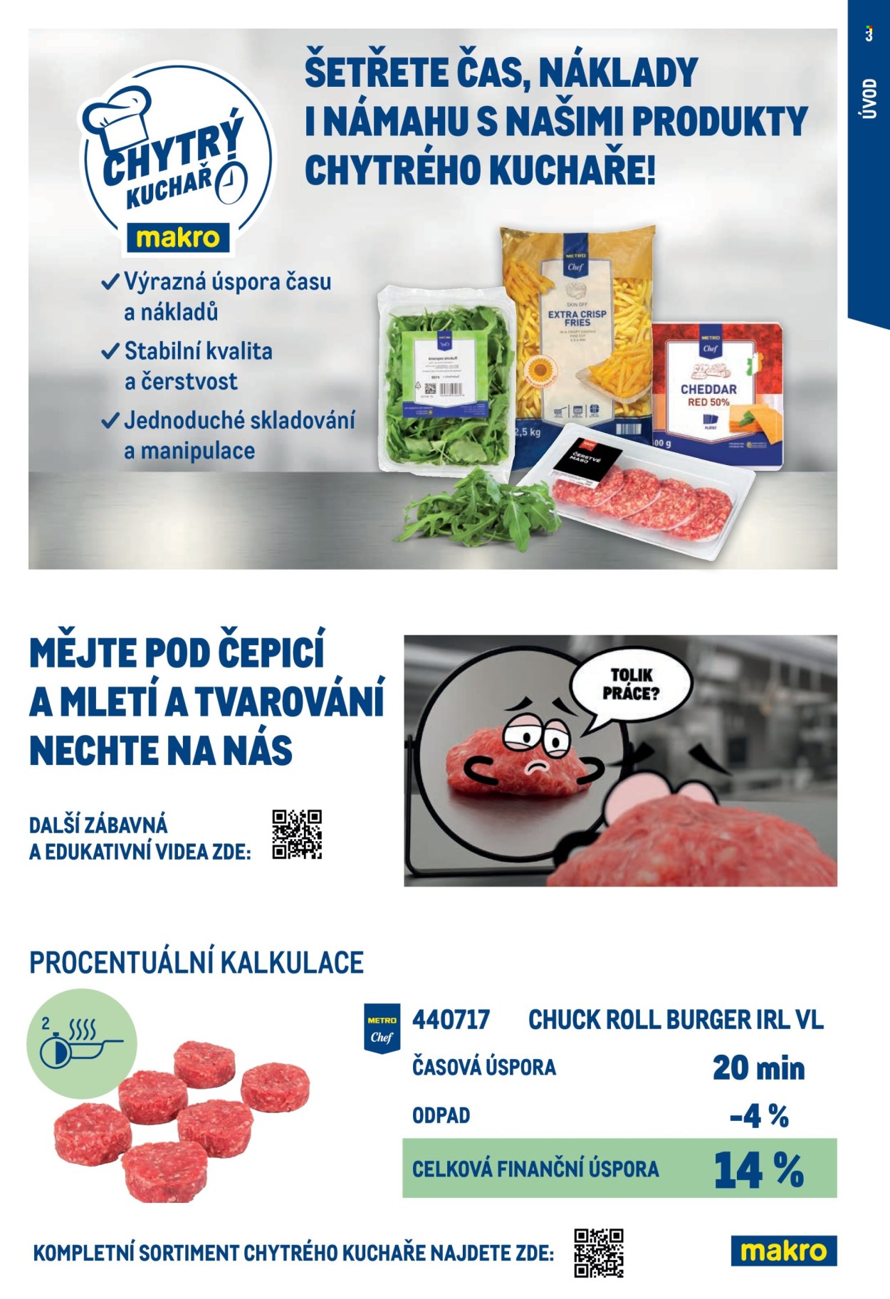 Leták MAKRO. Strana 3