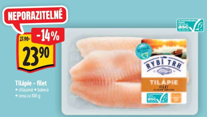 Tilápie filet