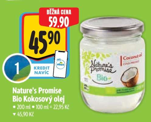 Nature’s Promise Bio Kokosový olej
