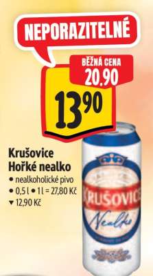 Krušovice Hořké nealko