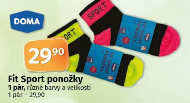 FIT SPORT PONOŽKY