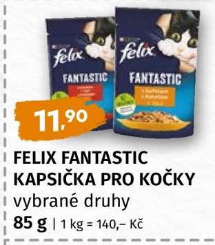 Felix Fantastic kapsička pro kočky