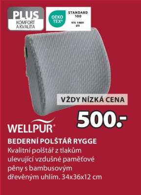 BEDERNÍ POLŠTÁŘ RYGGE