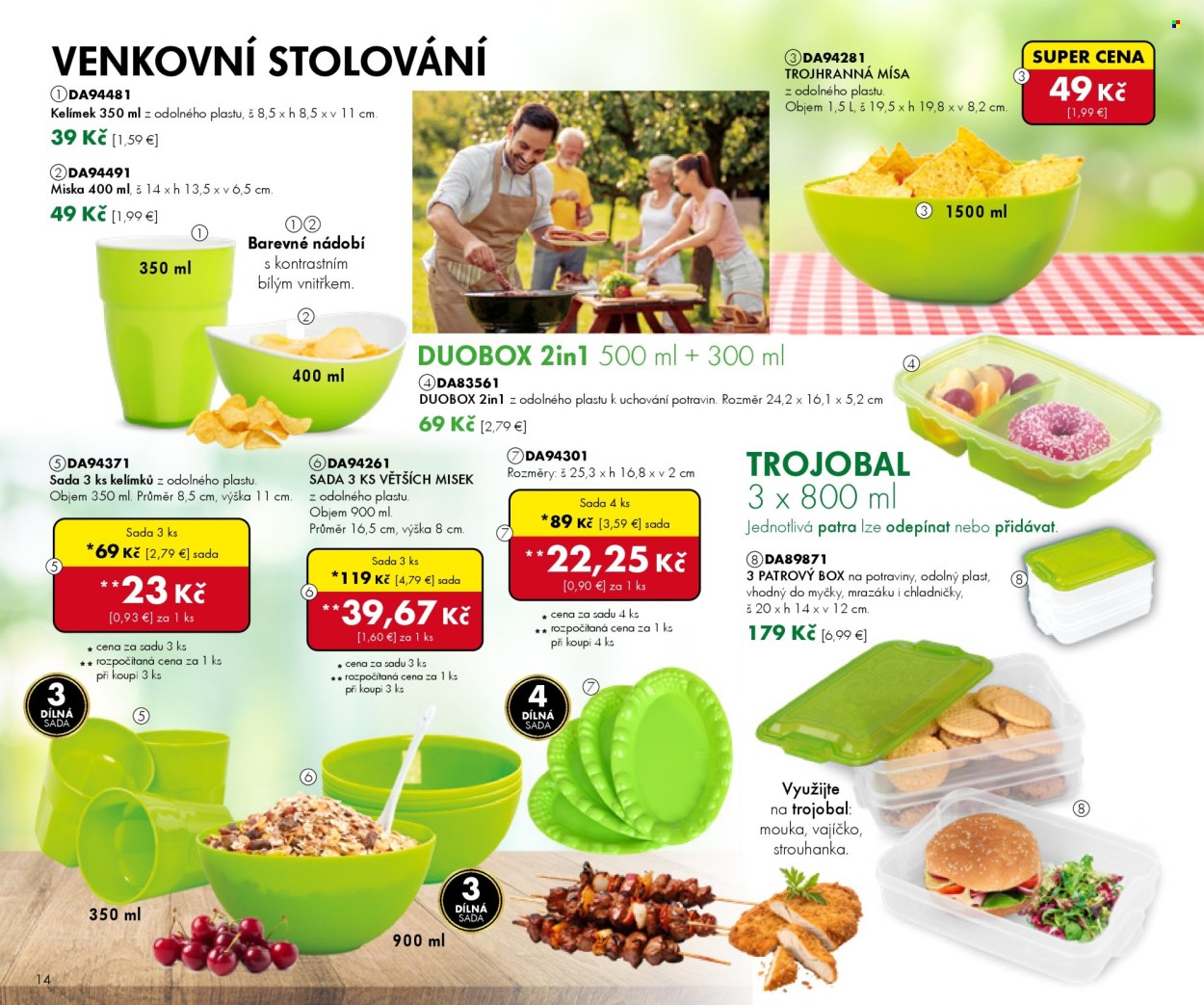 Leták Dedra - 20. 6. 2025 - 19. 9. 2025. Strana 14