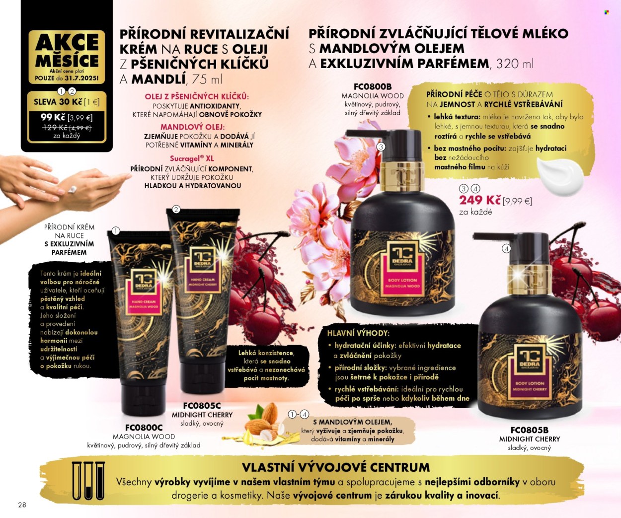 Leták Dedra - 20. 6. 2025 - 19. 9. 2025. Strana 28