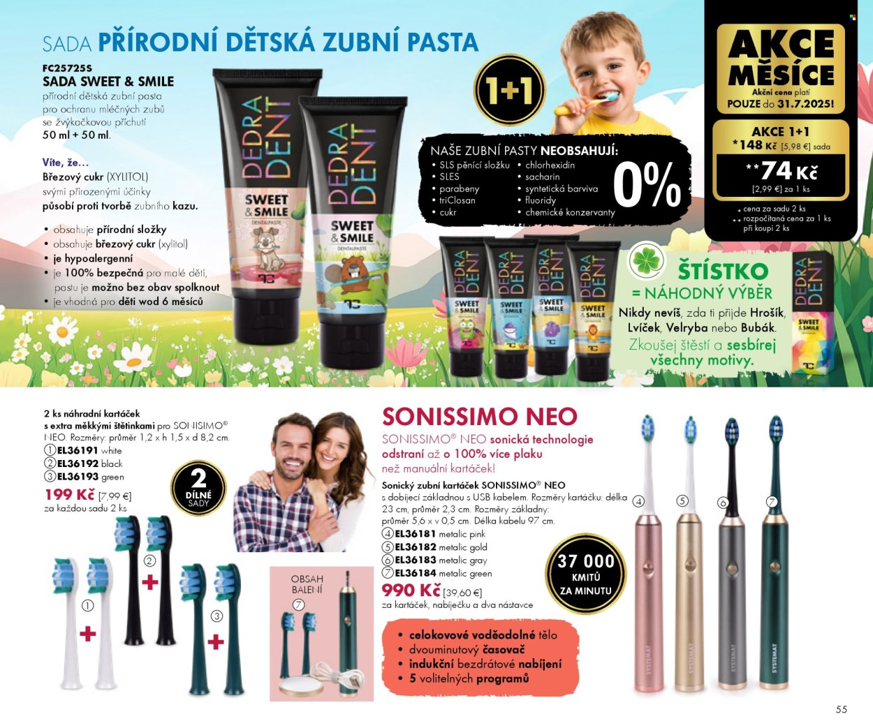 Leták Dedra - 20. 6. 2025 - 19. 9. 2025. Strana 55