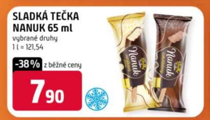SLADKÁ TEČKA NANUK 65 ml