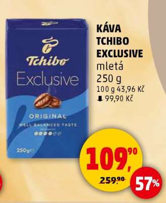 KÁVA TCHIBO EXCLUSIVE