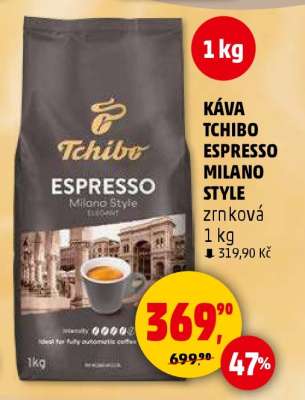 KÁVA TCHIBO ESPRESSO MILANO STYLE