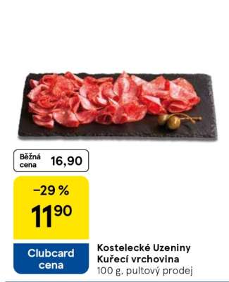 Kostelecké Uzeniny Kuřecí vrchovina