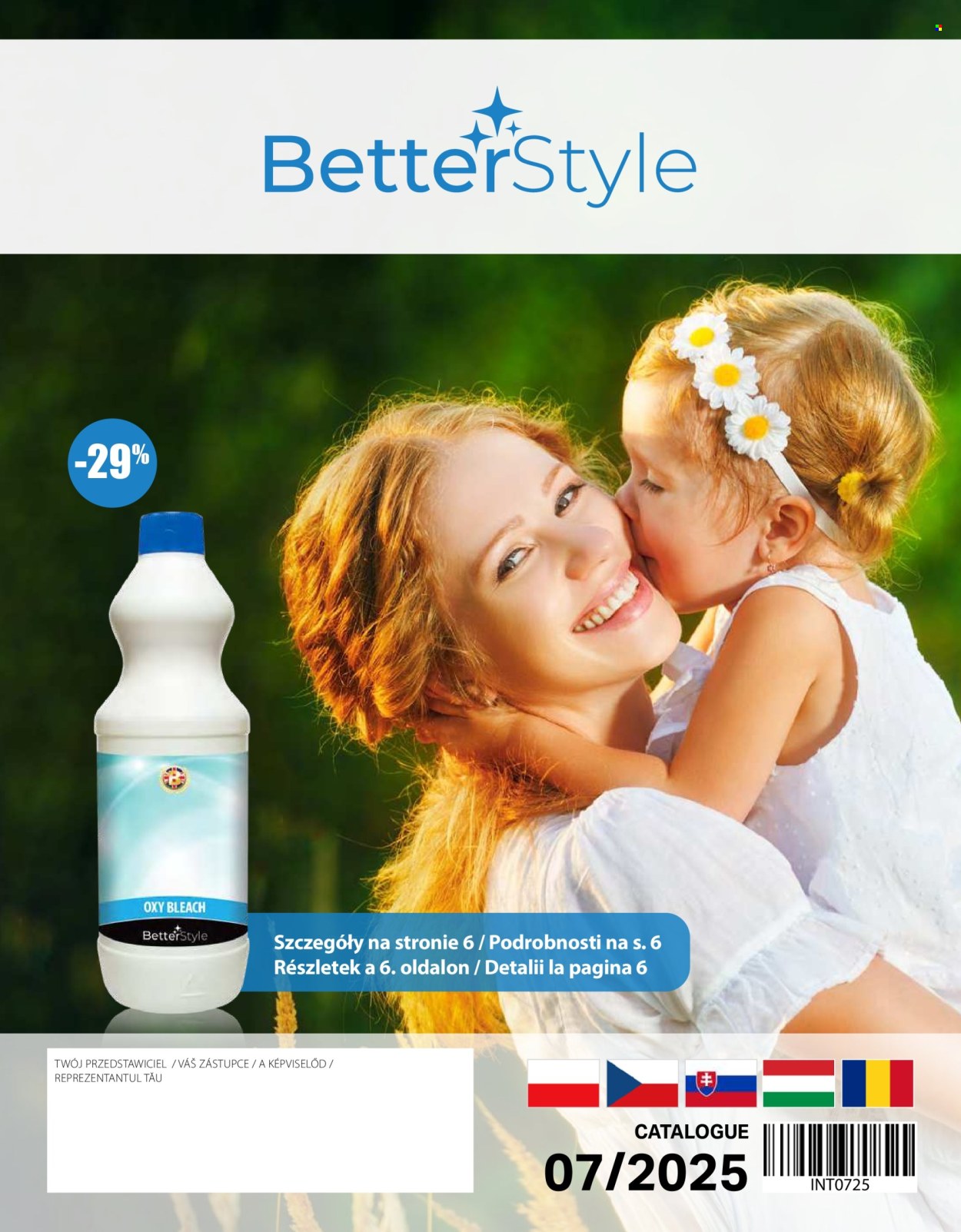 Leták BetterStyle - 1. 7. 2025 - 31. 7. 2025. Strana 1