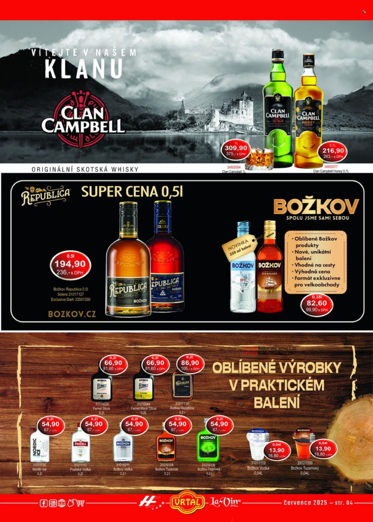 Leták Vrtal - 1. 7. 2025 - 31. 7. 2025. Strana 4