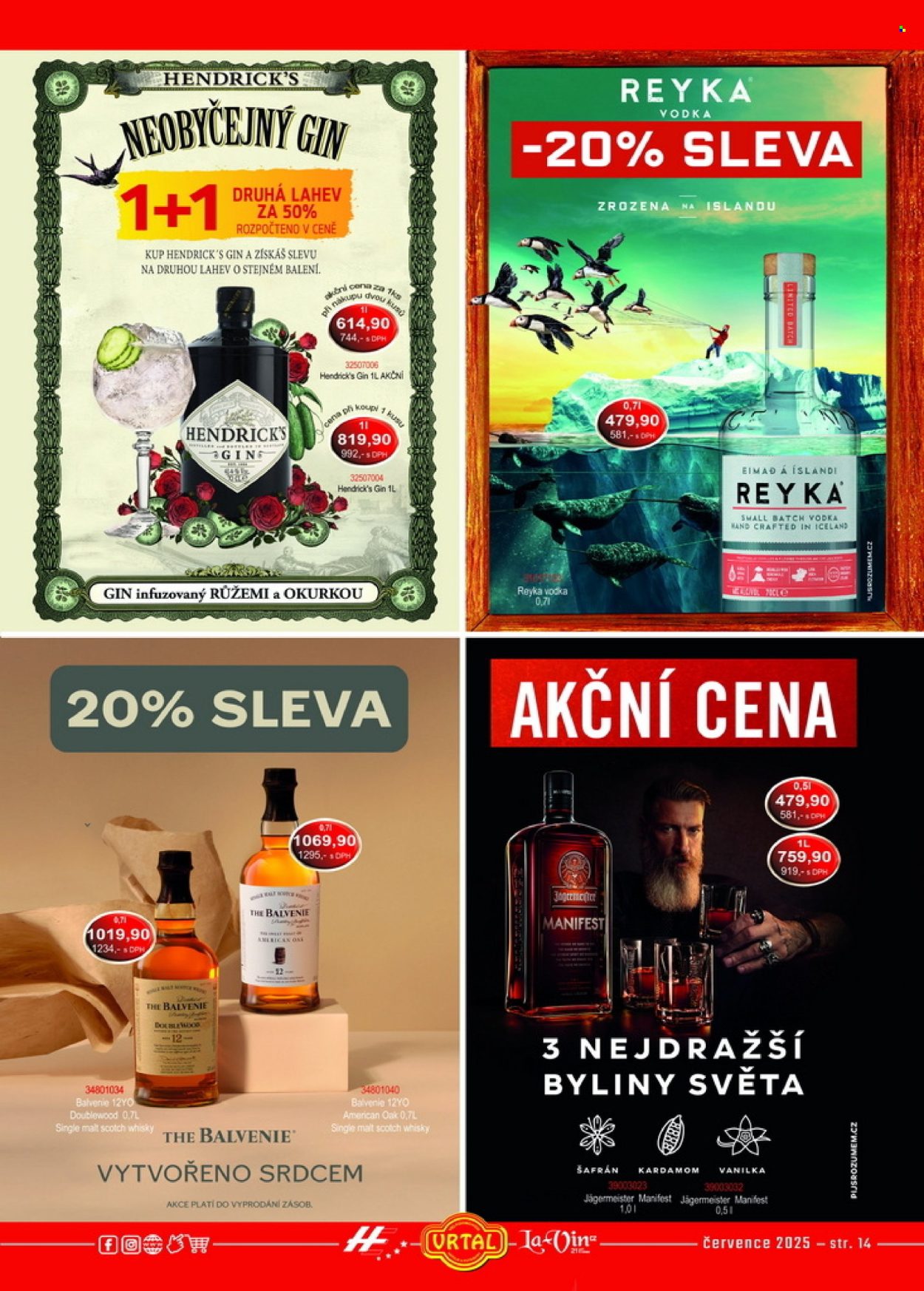 Leták Vrtal - 1. 7. 2025 - 31. 7. 2025. Strana 14