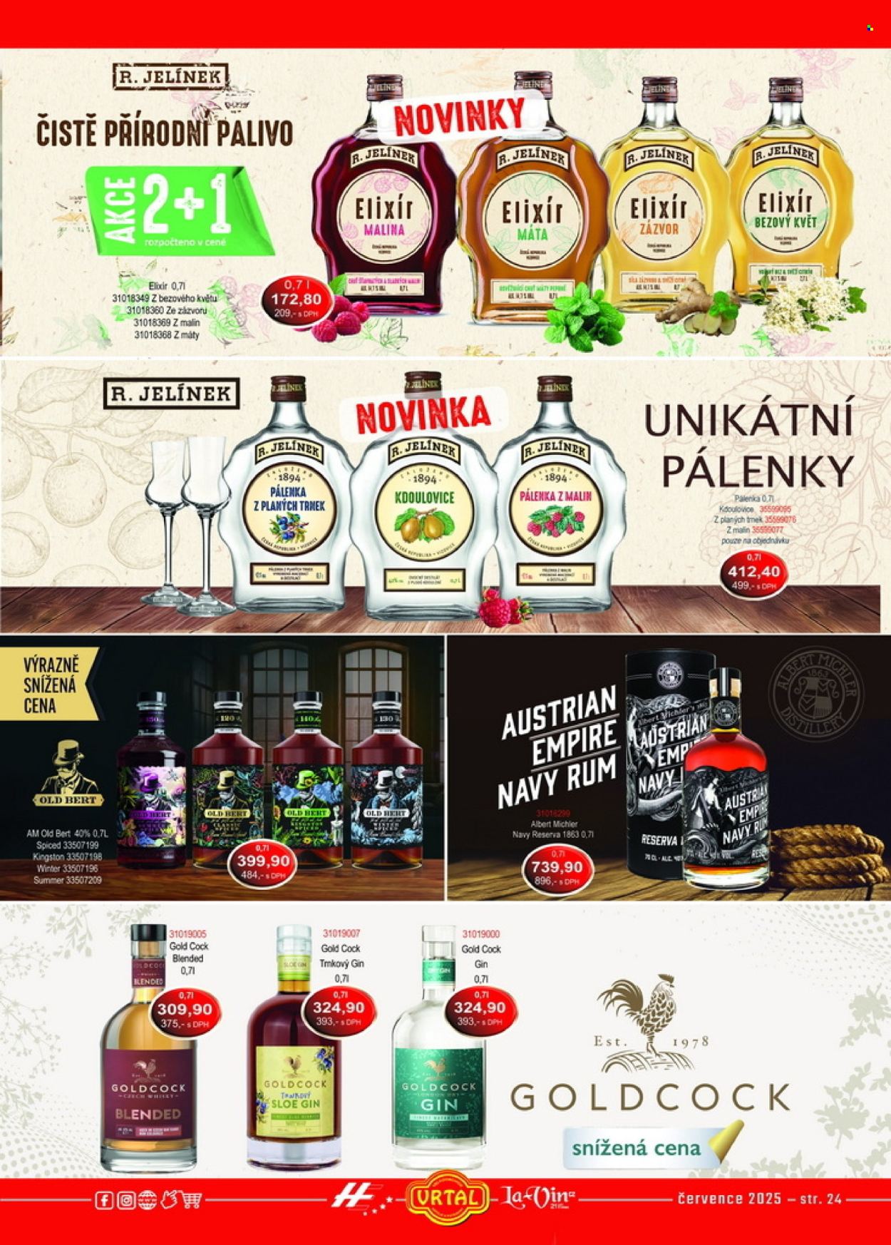 Leták Vrtal - 1. 7. 2025 - 31. 7. 2025. Strana 24
