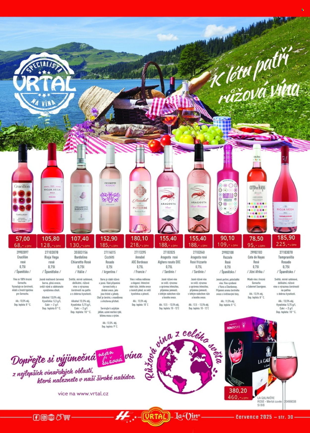 Leták Vrtal - 1. 7. 2025 - 31. 7. 2025. Strana 30