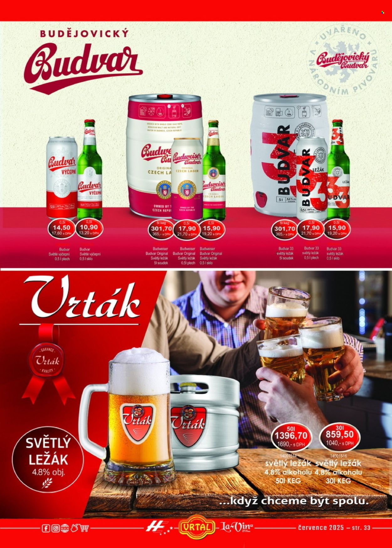 Leták Vrtal - 1. 7. 2025 - 31. 7. 2025. Strana 33