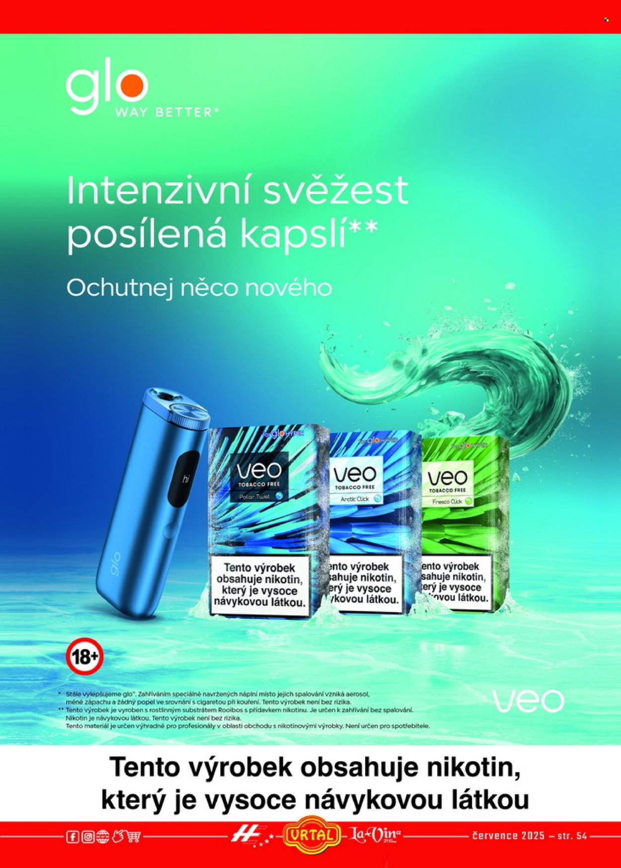 Leták Vrtal - 1. 7. 2025 - 31. 7. 2025. Strana 54