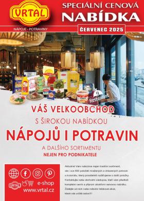 Vrtal - Akční leták gastro