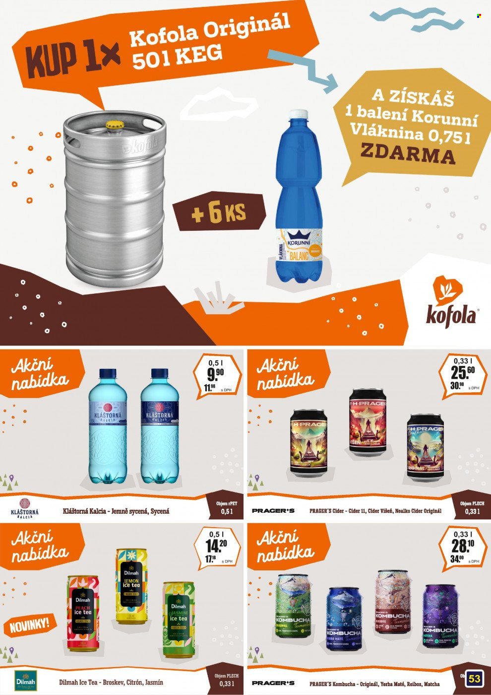 Leták Adam velkoobchod Šternberk - 1. 7. 2025 - 31. 7. 2025. Strana 53