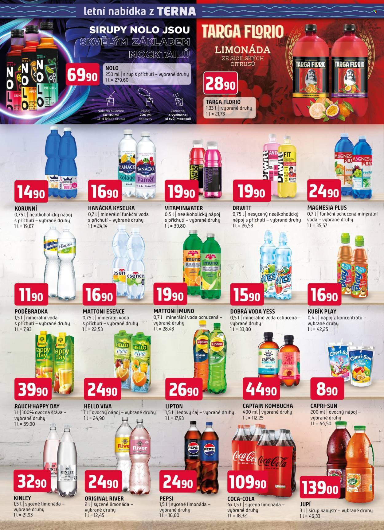 Leták coop TERNO - 1. 7. 2025 - 25. 8. 2025. Strana 6