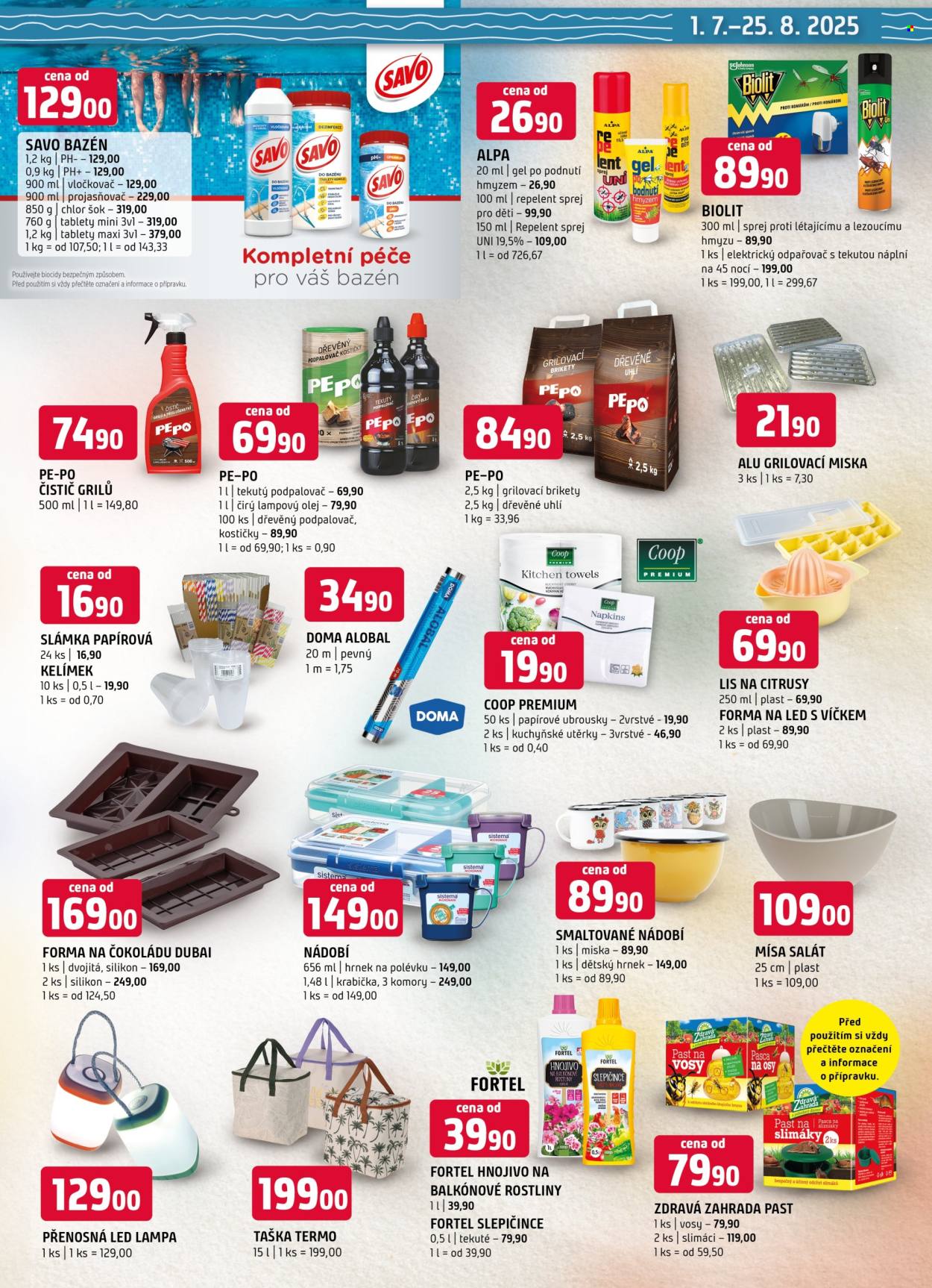 Leták coop TERNO - 1. 7. 2025 - 25. 8. 2025. Strana 11