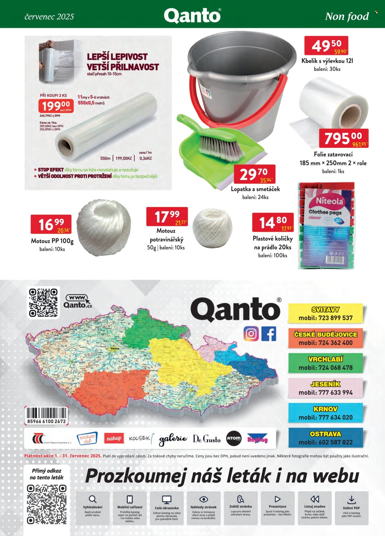 Leták Astur & Qanto velkoobchod - 1. 7. 2025 - 31. 7. 2025. Strana 176