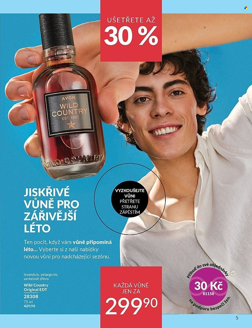 Leták AVON - 1. 7. 2025 - 31. 7. 2025. Strana 5