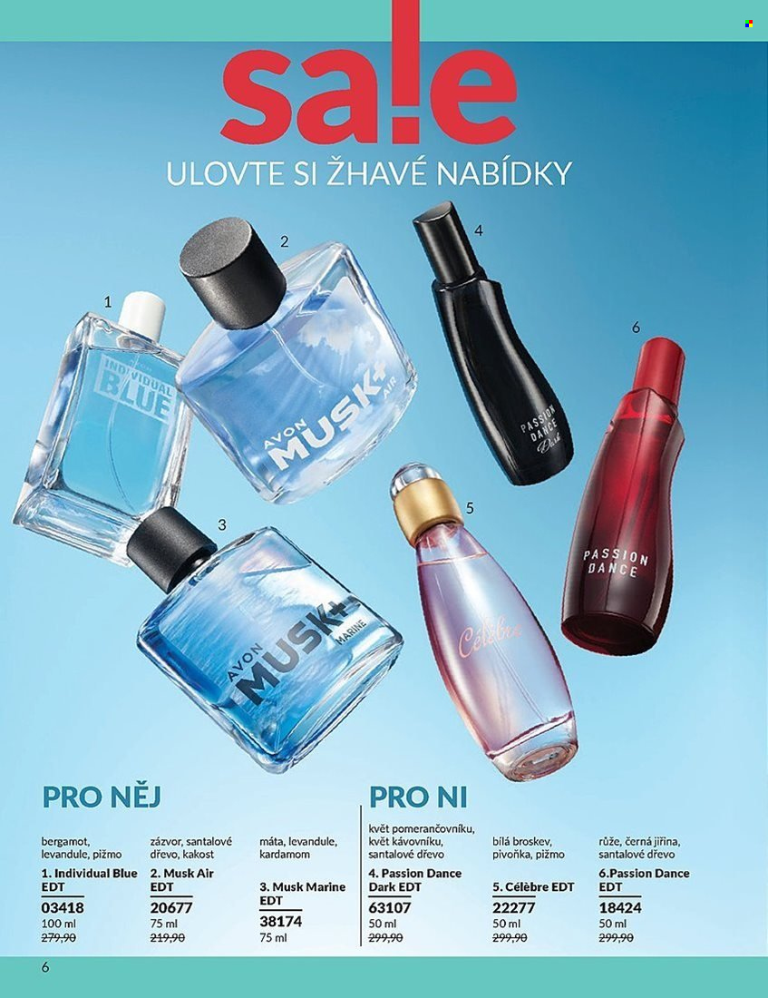 Leták AVON - 1. 7. 2025 - 31. 7. 2025. Strana 6