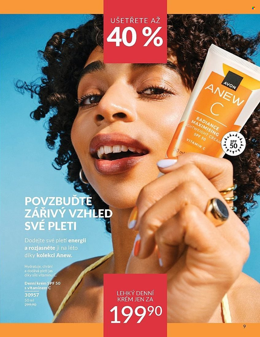 Leták AVON - 1. 7. 2025 - 31. 7. 2025. Strana 9